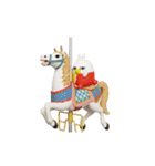 動く 3D擦れうさぎJr.（個別スタンプ：18）