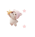 動く！ニットが可愛い こぐま達 日常 冬（個別スタンプ：22）