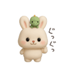 わがままで純粋で一途なうさぎ（個別スタンプ：1）