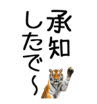 老眼でも見える虎【関西弁】3（個別スタンプ：16）