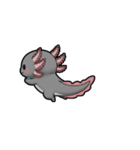 ウーパくん 育成2 ブラック（個別スタンプ：6）