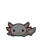 ウーパくん 育成2 ブラック（個別スタンプ：11）