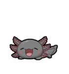 ウーパくん 育成2 ブラック（個別スタンプ：13）