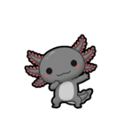 ウーパくん 育成2 ブラック（個別スタンプ：29）