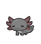 ウーパくん 育成2 ブラック（個別スタンプ：30）