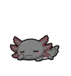 ウーパくん 育成2 ブラック（個別スタンプ：32）