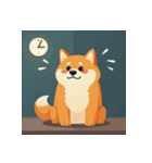 柴犬の新日常5（個別スタンプ：12）