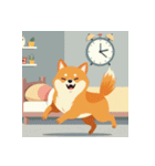 柴犬の新日常5（個別スタンプ：22）