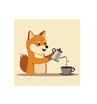 柴犬の新日常5（個別スタンプ：30）