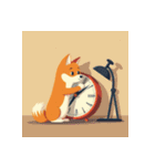 柴犬の新日常5（個別スタンプ：38）