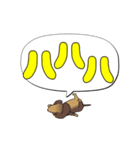 激しく尻尾をふるイヌ【でか文字篇】（個別スタンプ：16）