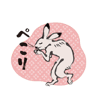 鳥獣戯画【年末年始の巻】（個別スタンプ：40）