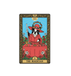 ボストンテリアのタロットカード（個別スタンプ：2）