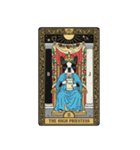 ボストンテリアのタロットカード（個別スタンプ：3）