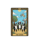 ボストンテリアのタロットカード（個別スタンプ：7）