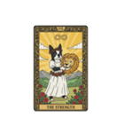 ボストンテリアのタロットカード（個別スタンプ：9）