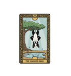 ボストンテリアのタロットカード（個別スタンプ：13）