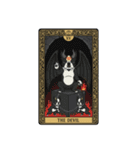 ボストンテリアのタロットカード（個別スタンプ：16）