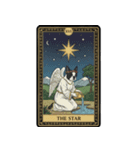 ボストンテリアのタロットカード（個別スタンプ：18）