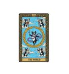 ボストンテリアのタロットカード（個別スタンプ：22）