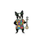 ボストンテリアのタロットカード（個別スタンプ：23）