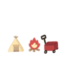 癒し かわいい キャンプ（個別スタンプ：20）