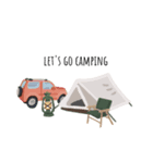 癒し かわいい キャンプ（個別スタンプ：22）