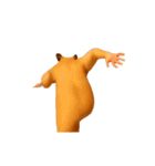 踊る！横揺れ界隈キンクマハムスター（個別スタンプ：1）