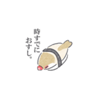 おふざけ文鳥（個別スタンプ：6）