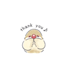 おふざけ文鳥（個別スタンプ：9）