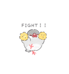 おふざけ文鳥（個別スタンプ：10）