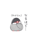 おふざけ文鳥（個別スタンプ：14）