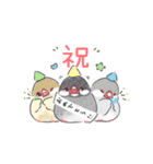 おふざけ文鳥（個別スタンプ：20）