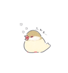 おふざけ文鳥（個別スタンプ：27）