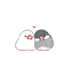 おふざけ文鳥（個別スタンプ：30）