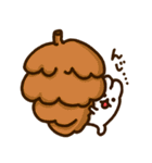 やしゅしのうさぎ-4〈秋〉（個別スタンプ：3）