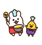 やしゅしのうさぎ-4〈秋〉（個別スタンプ：30）