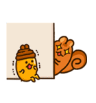 やしゅしのうさぎ-4〈秋〉（個別スタンプ：34）