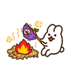 やしゅしのうさぎ-4〈秋〉（個別スタンプ：38）