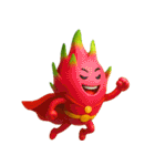 爆笑★3Dフルーツのコミカルスタンプ（個別スタンプ：17）