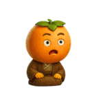 爆笑★3Dフルーツのコミカルスタンプ（個別スタンプ：36）