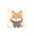 中堅ITコンサル・キツネのコン（個別スタンプ：1）
