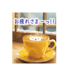 飛び出す❄️冬あったかカフェ-Winter Cafe-（個別スタンプ：12）