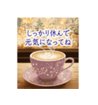 飛び出す❄️冬あったかカフェ-Winter Cafe-（個別スタンプ：15）