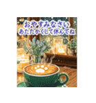 飛び出す❄️冬あったかカフェ-Winter Cafe-（個別スタンプ：24）