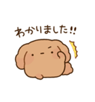 もっちりプードル2（個別スタンプ：13）