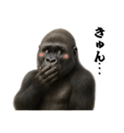 ゴリラのお誕生日＆ポジティブ（個別スタンプ：16）
