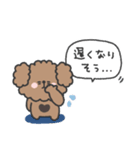 トイプードルさん◎家族恋人連絡 #1（個別スタンプ：8）