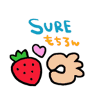 (nenerin日常会話スタンプ008英語気遣い)（個別スタンプ：37）