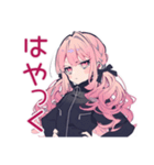 冬のくせつよゴシックガール★（個別スタンプ：11）